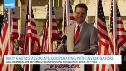 Matt Gaetz's Associate Cooperating With Investigators News Clip