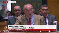 UNSC must sanction ‘enemy of humanity’ for Gaza genocide, urges Algeria's UN envoy News Clip