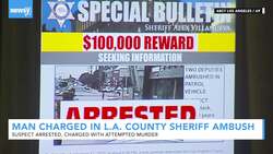 Man Charged In Shooting Of Two L.A. County Deputies News Clip