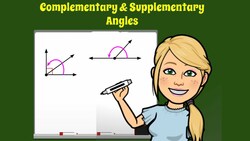 Complementary and Supplementary Angles Lesson and Practice Instructional Video