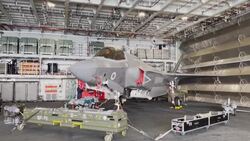 CLEAN : Britain's aircraft carrier HMS Queen Elizabeth in India for joint military exercises News Clip