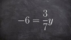Solving a one step equations using the reciprocal Instructional Video