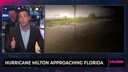 Hurricane Milton Approaching Florida News Clip