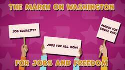 I WONDER - What Was The March On Washington? Instructional Video