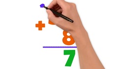 2-Digit plus 1- Digit Addition: What is 59 + 8? Instructional Video