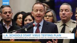 Los Angeles Schools Launch Testing And Contact Tracing Program News Clip