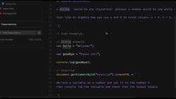 JavaScript Mastery from Zero to Hero - Prepare for Coding Interviews - Exercise - Declare a Variable in JavaScript and Log the Result Instructional Video