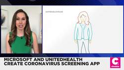 Microsoft and the UnitedHealth Group Create Coronavirus Screening App News Clip