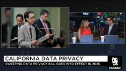 Data Privacy Bill Approved in California News Clip