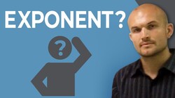 What is an exponent - Teacher explains all Instructional Video