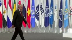 Shinzo Abe and Recep Tayyip Erdogan handshake News Clip