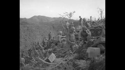 US soldiers wounded during battle with Chinese Communist troops in Battle of Old Baldy in South Korea News Clip