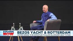 Rotterdam could dismantle iconic bridge to make way for Jeff Bezos' €430m yacht News Clip