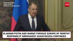 ‘If You Don’t Stop, Russia Will…’: Lavrov’s Chilling Warning Over Ukraine War Rattles Europe | Watch News Clip