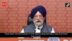“PM Modi was given red carpet treatment in USA…” says Hardeep Singh Puri News Clip