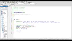 Fundamentals of Object-Oriented Programming - C++ - Files - CHAR IO RDBUF Instructional Video