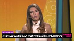 Jalen Hurts, Eagles Agree to 5-year, $255M Extension News Clip