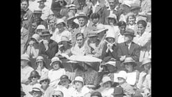 Jack Crawford defeats Ellsworth Vines at Wimbledon News Clip