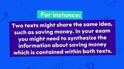 GCSE Secondary English Age 13-17 - Vocabulary: Synthesize - Explained Instructional Video