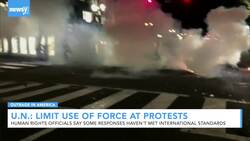 U.N. Calls On Police To Limit Use-Of-Force Tactics At Protests News Clip