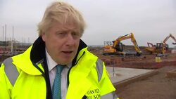 Boris Johnson visits the Barratt Homes 'Willow Grove' residential housing development News Clip