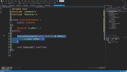 Behavioral Design Patterns in C++ - Basic Implementation - II Instructional Video