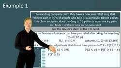 Statistical Hypothesis Testing: Two-Tailed Tests with Examples Instructional Video