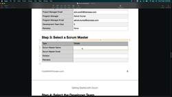 Getting Started with Scrum - Demo: Selecting the Scrum Master Instructional Video