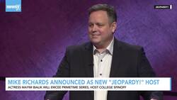 Mike Richards And Mayim Bialik Named New Hosts Of 'Jeopardy!' News Clip