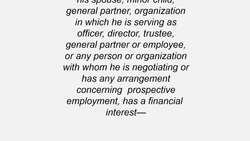 What is a Conflict of Interest? Instructional Video