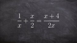 Solving a rational Equation Instructional Video