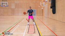 Basketball - Ladder cross-overs Instructional Video