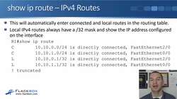 Cisco CCNA 200-301: The Complete Guide to Getting Certified - IPv6 Static Routes Instructional Video