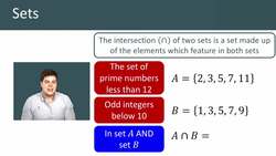 Introduction to Sets: Terminology and Notation Instructional Video