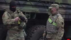 National Guard on patrol in Washington DC News Clip