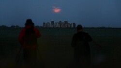 Supermoon lights up sky over Stonehenge News Clip