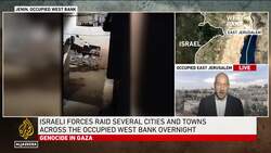 Israeli settlers shoot two Palestinians, burn car and throw Molotov cocktails News Clip