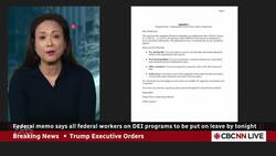 All U.S. federal workers on DEI programs to be put on leave News Clip