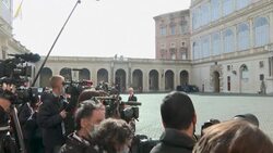 CLEAN : US President Biden arrives to meet Pope Francis ahead of G20 summit News Clip