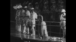 Josephine Baker sings and dances in Paris, with French President Doumergue in attendance News Clip