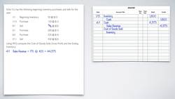 Accounting for Inventory Sales - Intermittent FIFO example Instructional Video