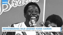 Atlanta Funeral Service Held For Hank Aaron News Clip