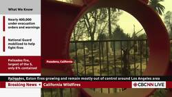 Palisades, Eaton fires growing and remain mostly out of control News Clip