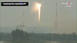 Russia Launches Lunar Lander News Clip