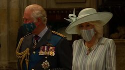 Battle of Britain anniversary service of thanksgiving and rededication at Westminster Abbey in London News Clip