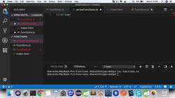 TypeScript for Beginners - First Arrow Function Instructional Video