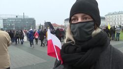 Poland: Protesters march to home of PiS party leader on anniversary of communist crackdown News Clip