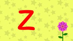Z Is For Zinnia - Upper Case Instructional Video