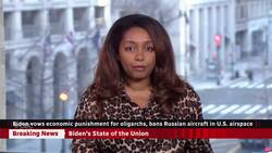 Biden bans Russian flights, vows punishment for oligarchs News Clip