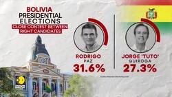Bolivia Elections: Right-Wing Candidates Leas After 20 Years News Clip